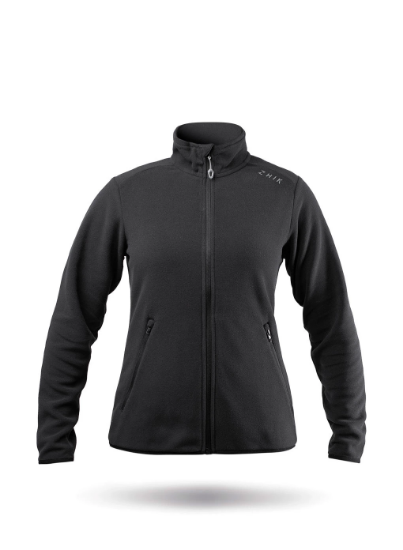 Picture of Womens Black Full Zip Fleece Jacket