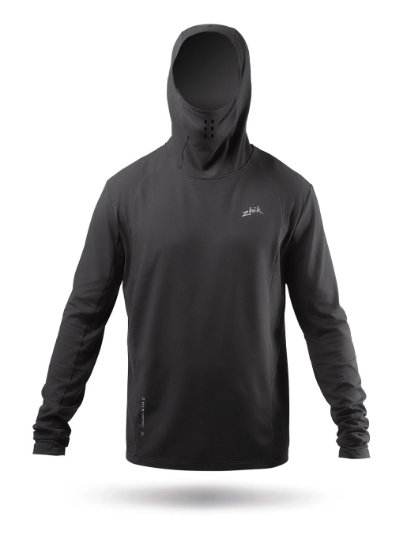 Picture of Mens Black ZhikMotion Hooded Top