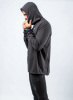 Picture of Mens Black ZhikMotion Hooded Top