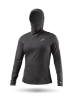 Picture of Womens Black ZhikMotion Hooded Top