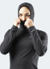Picture of Womens Black ZhikMotion Hooded Top