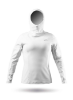 Picture of Womens Platinum ZhikMotion Hooded Top