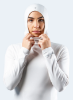 Picture of Womens Platinum ZhikMotion Hooded Top